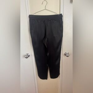 Women's  Black Satin Pants